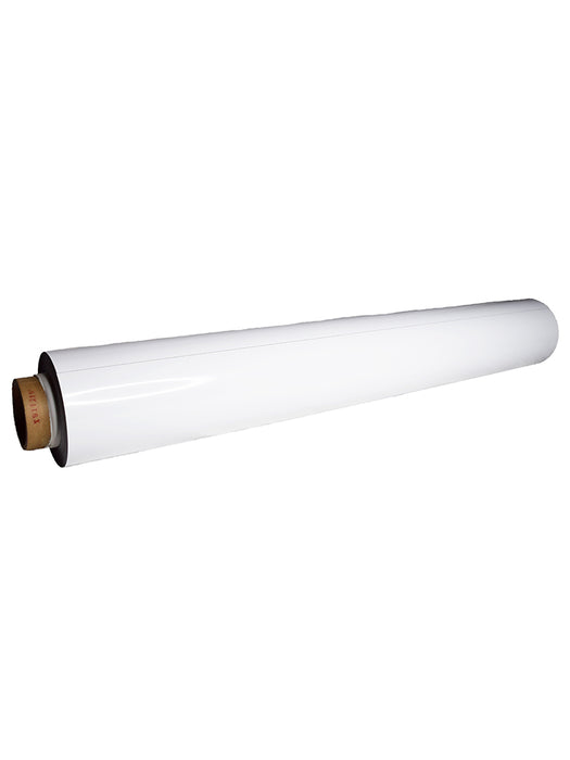 GLOSS WHITE FACED MAGNETIC 620mm x 0.85mm x 30.5m