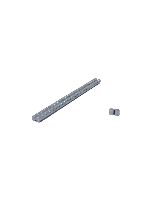 Zinc Plated N35 Neo disc Magnet 3mm x 3mm