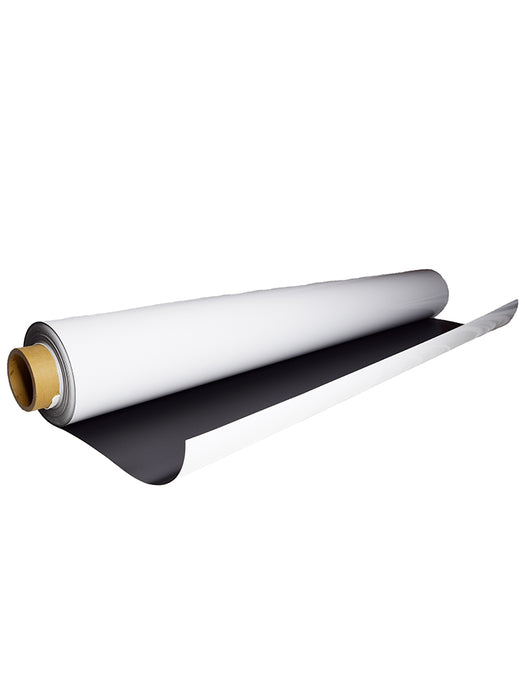 GLOSS WHITE FACED FERRO 620mm X 0.5mm X 30.5m