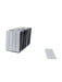 Rectangle magnets in a pile. Zinc Plated N35 Neo Magnet 50mm x 10mm x 1.5mm Self-adhesive on one side