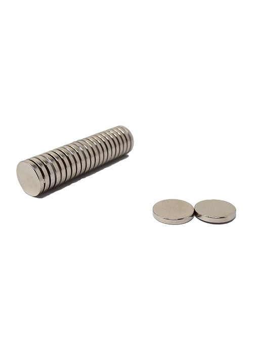 Disc Zinc Plated N35 Neo Magnet diameter 20mm x thickness 3mm