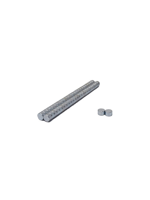 Round Disc Zinc Plated N35 Neo Magent 5mm x 3mm