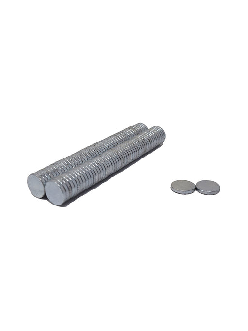 Zinc Plated N35 Neo Magnet diameter 9.5mm x thickness 1.5mm