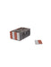 Zinc Plated N35 Neo Magnet 25mm x 10mm x 1.5mm self-adhesive on one side