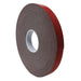 High mass double sided grey acrylic foam tape 25MM X 1MM X 33M